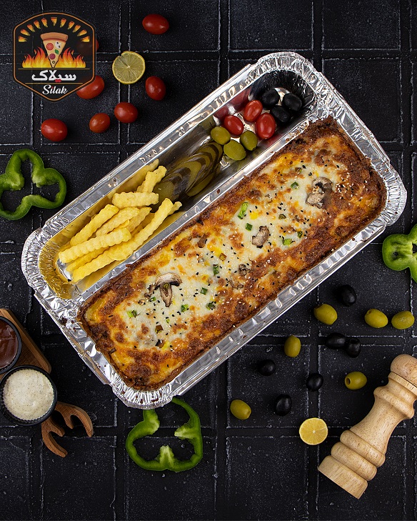  عکس لازانيا مرغ