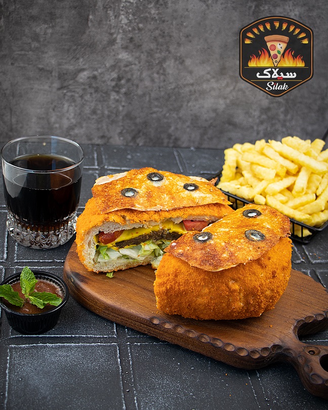  عکس برگر سوخاري